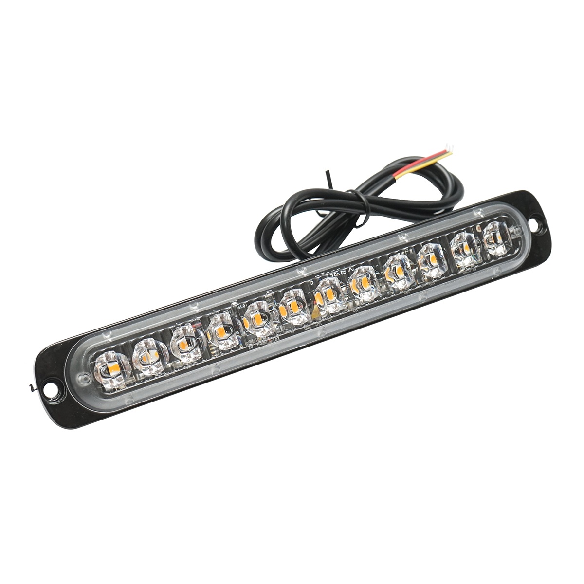 Lampa gabarit LED 12-24V, 24W, galben, 12 LED-uri 190x30x12mm , Cod: BK79853 - 2 | YEO