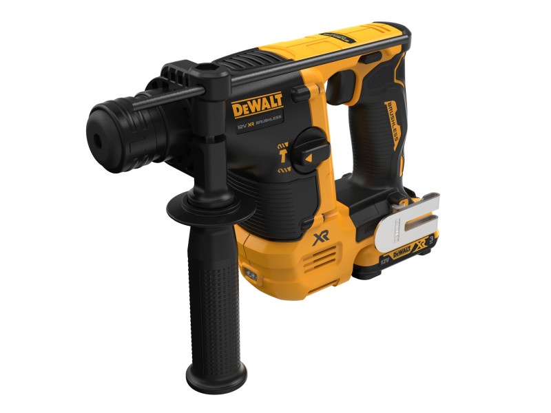 Mașină de găurit cu percuție DEWALT fără fir 12 V fără perie de carbon (2 baterii 3.0 Ah + încărcător) DCH072L2 - 2 | YEO