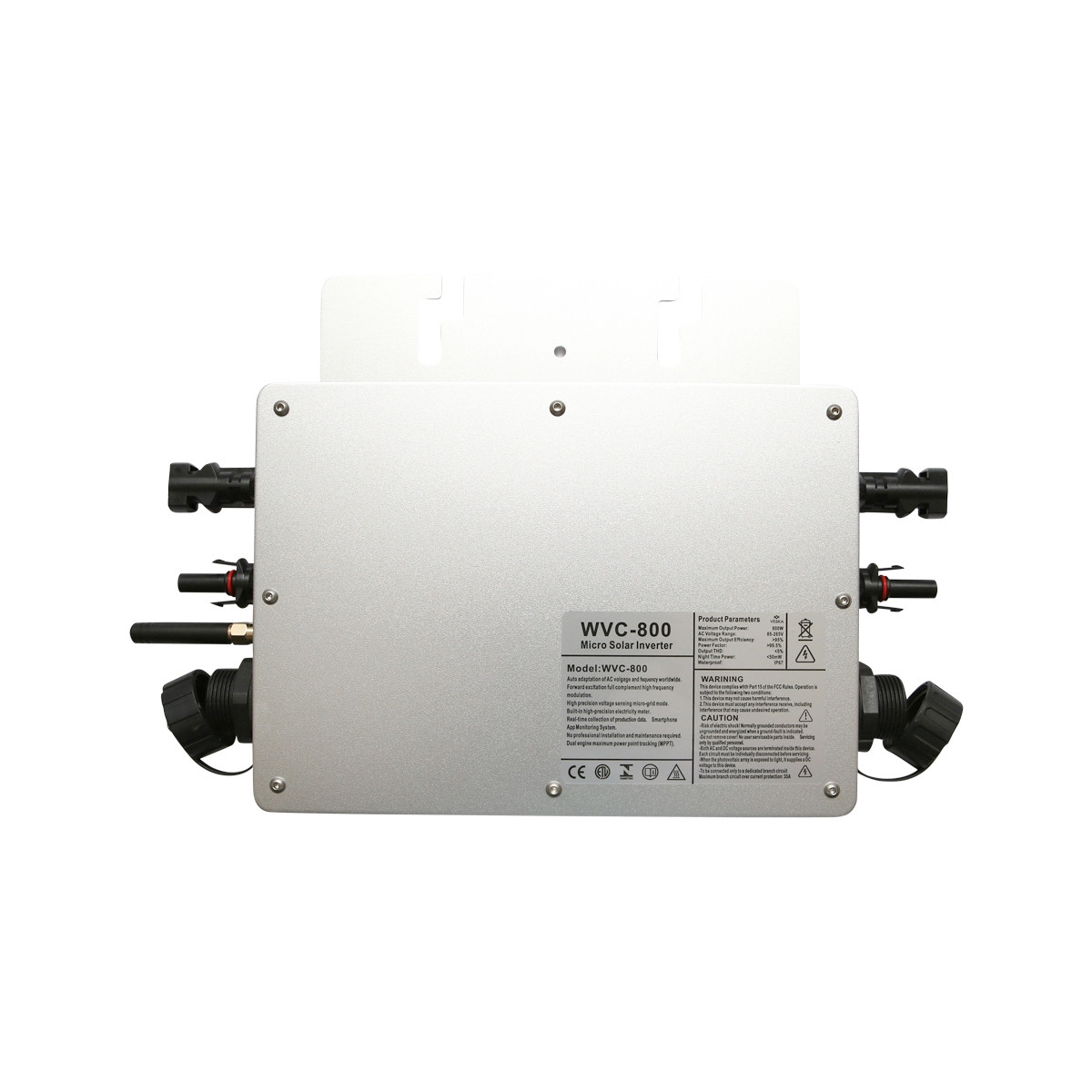 Microinvertor pentru panouri solare fotvoltaice 800W, 230V, WiFi, IP65, MPPT, Cod: DISLP31