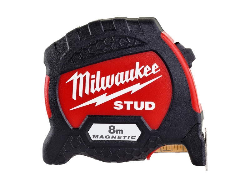 MILWAUKEE Bandă de măsurare 8 m x 33 mm magnetic STUD - 1 | YEO