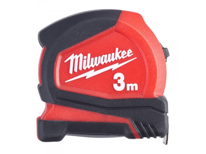 MILWAUKEE Bandă de măsurat 3 m x 16 mm Pro Compact