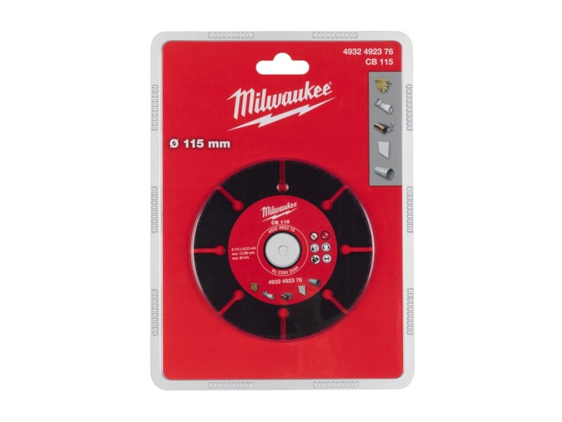 MILWAUKEE Disc de tăiere din carbură 115 x 1,0 x 22,2 mm segmentat - 1 | YEO