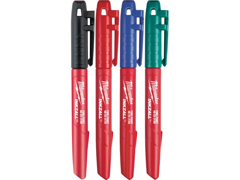 MILWAUKEE INKZALL™ Pâslă de marcat (negru, roșu, albastru, verde)