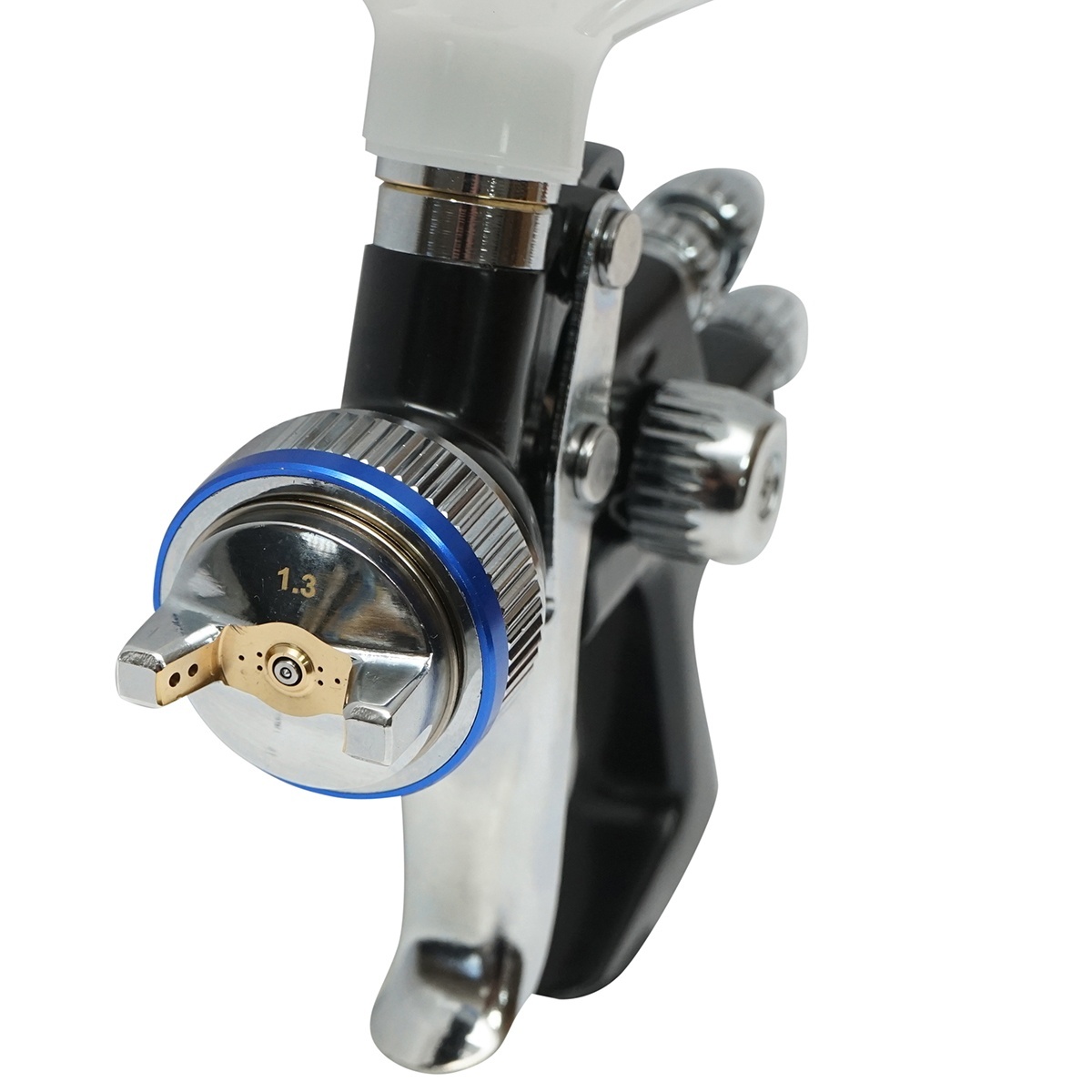 Pistol de vopsit cu aer comprimat 500ml, duza 1.3mm, debit 180ml/min, presiune max. 4 bar, Cod: BK7614 - 3 | YEO