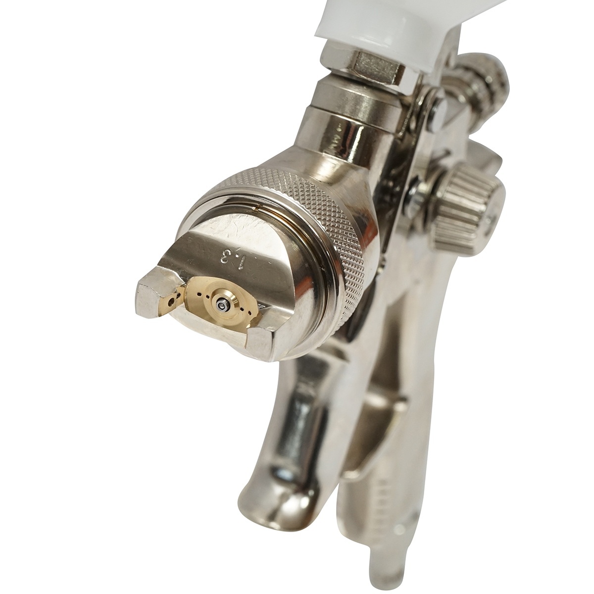 Pistol de vopsit cu aer comprimat 600ml, duza 1.3mm, debit 190ml/min, presiune max. 4 bar, Cod: BK76133 - 3 | YEO
