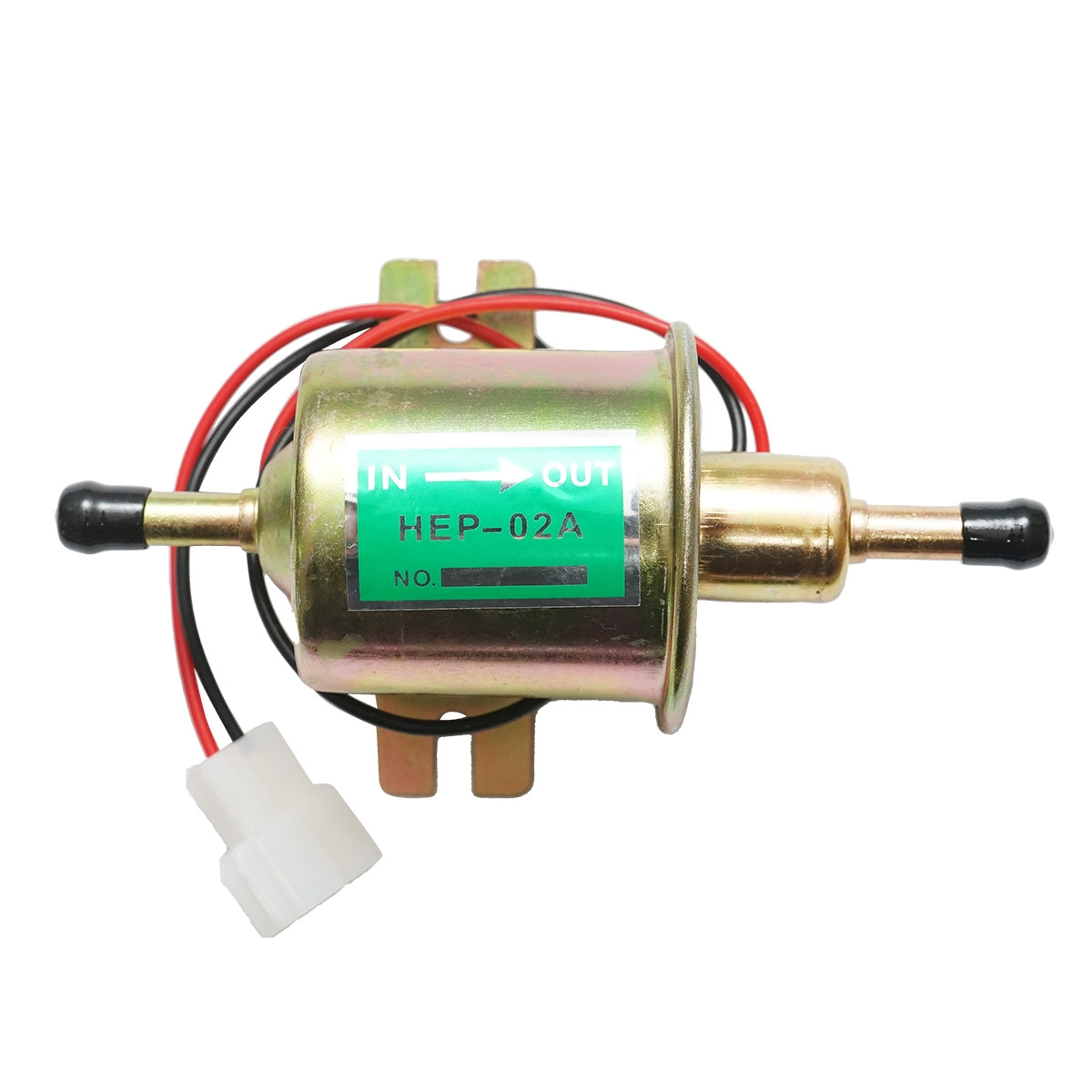 Pompa alimentare electrica universala cu filtru incorporat, 12V, L=145mm, fi 8mm pentru motorina/benzina OEM HEP-02A, Cod: DISSR76, Brand: AUTOSPEED