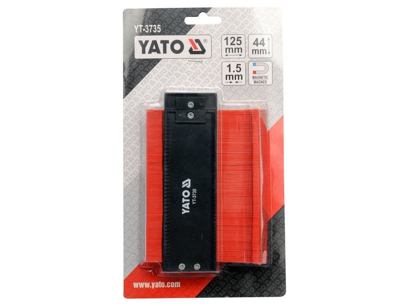 Șablon de profil YATO 125 mm - 2 | YEO
