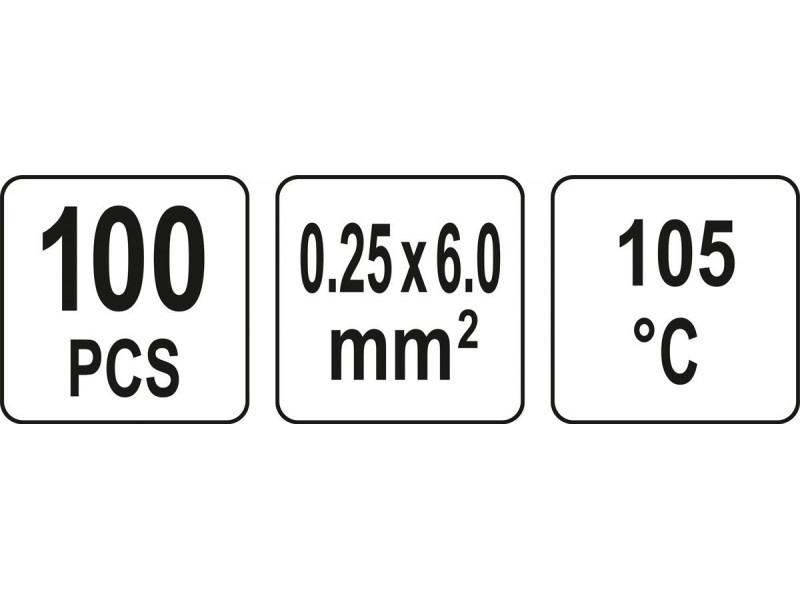 Set tub de contracție YATO 100 bucăți - 3 | YEO