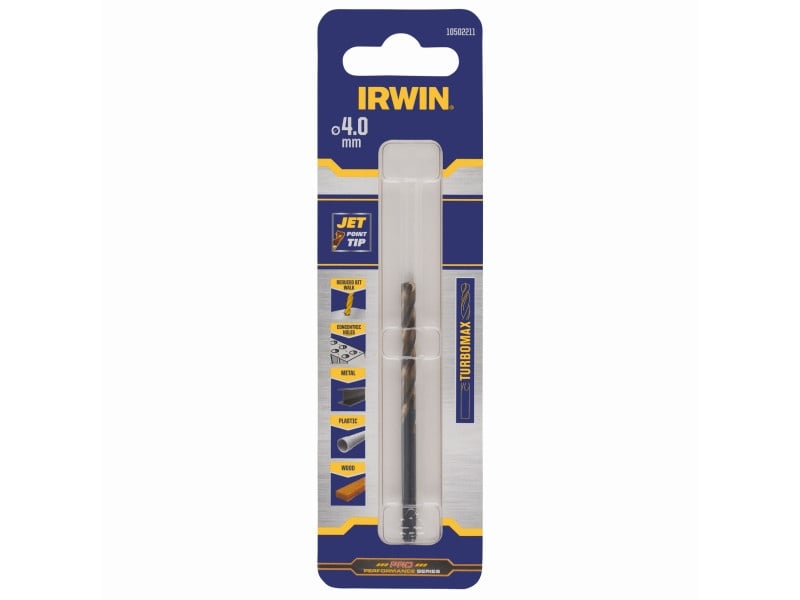 Sondă IRWIN 4 x 75/43 mm HSS PRO cilindrică