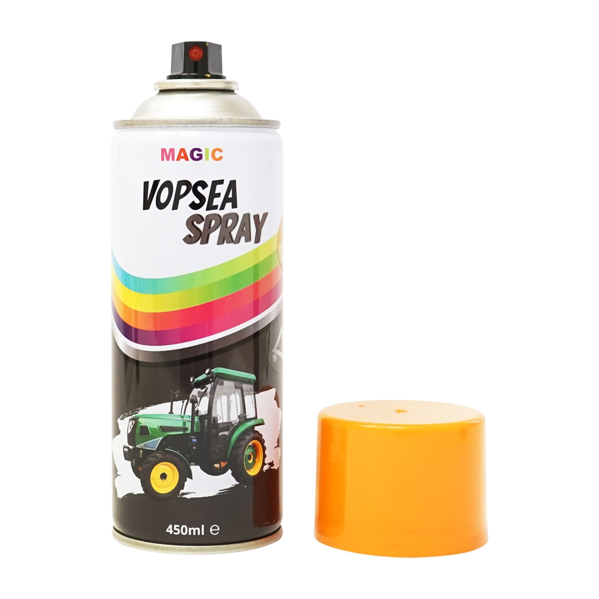 Spray vopsea auto galben tip Caterpillar profesionala cu uscare rapida 450ml, Cod: BK831124, Brand: MAGIC - 1 | YEO