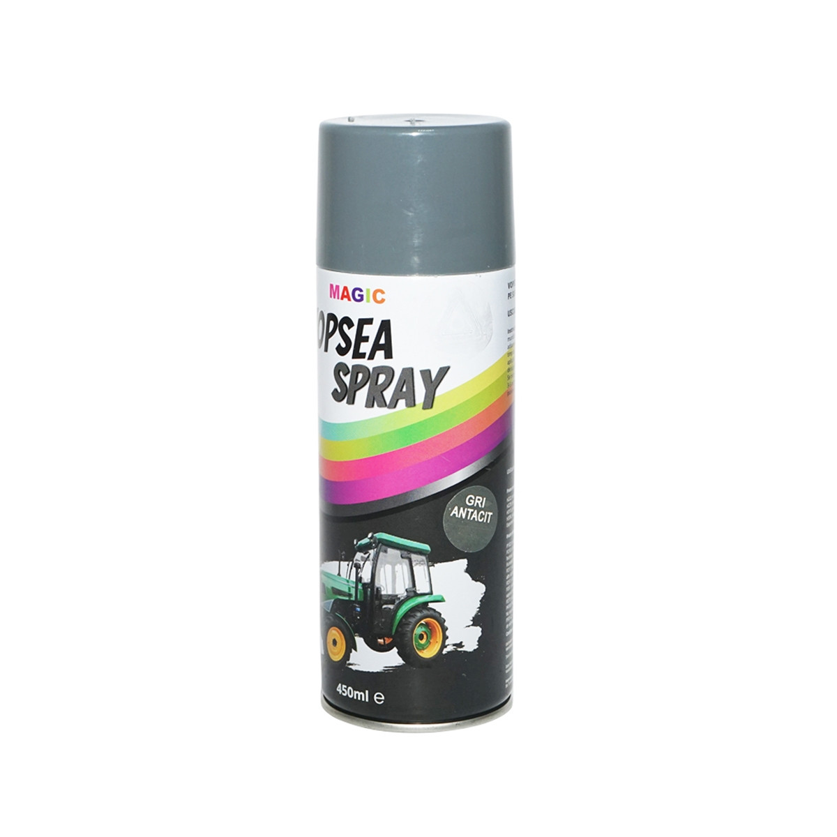 Spray vopsea auto gri RAL7016 Antracit profesionala cu uscare rapida 450ml,Cod: BK839999, Brand: MAGIC