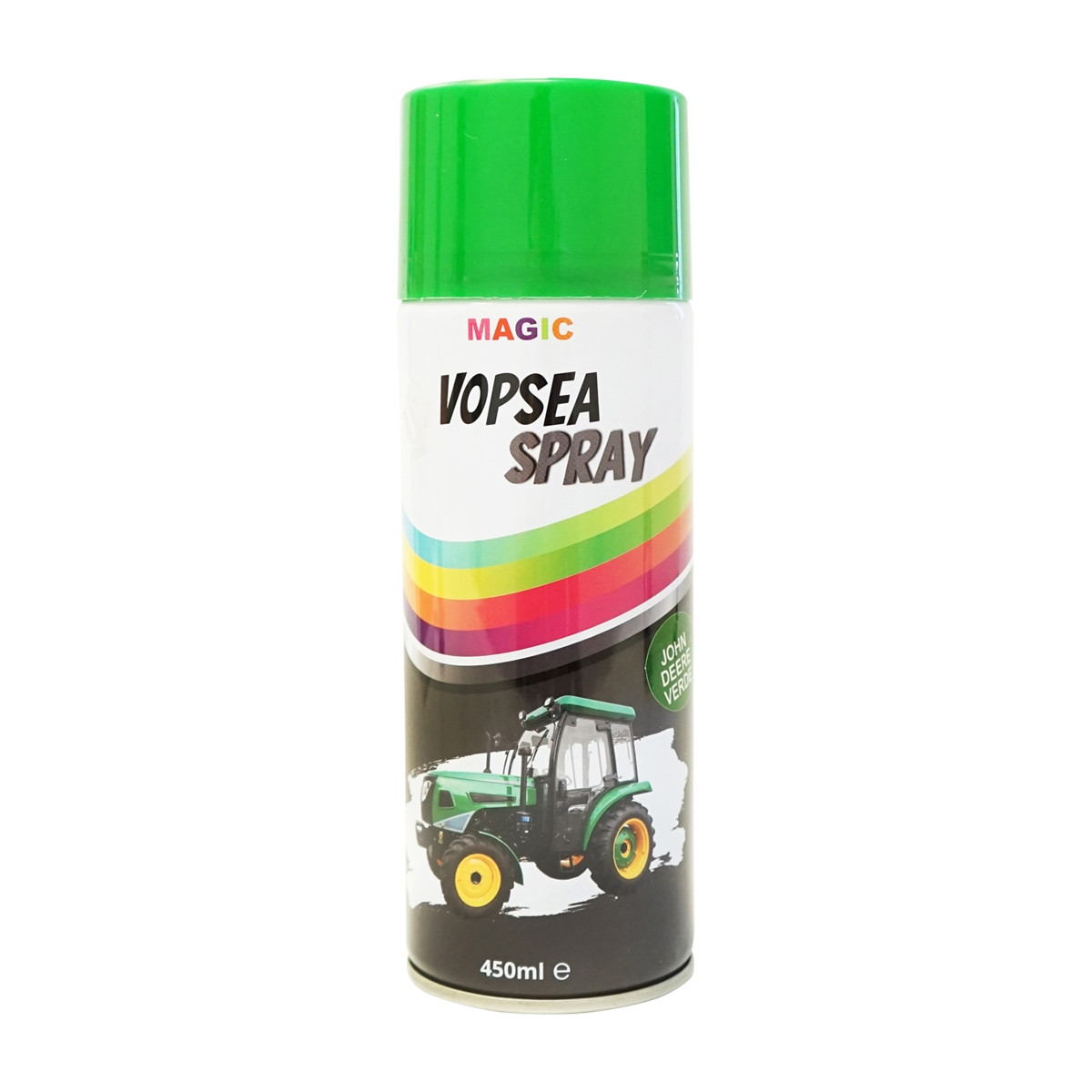 Spray vopsea auto verde tip John Deere profesionala cu uscare rapida 450ml, Cod: BK836131, Brand: MAGIC