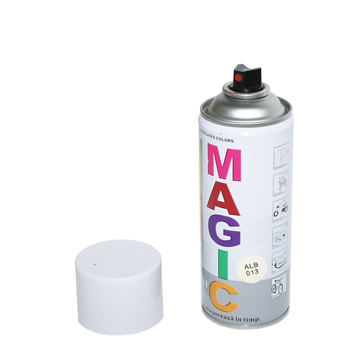 Spray vopsea Magic alb 013 450 ml, Cod: FOX013, Brand: MAGIC - 1 | YEO