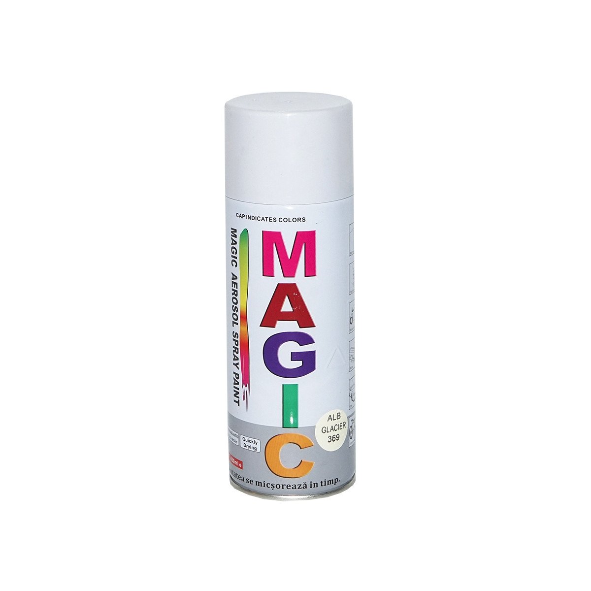 Spray vopsea Magic alb glacier 400 ml, Cod: FOX369, Brand: MAGIC