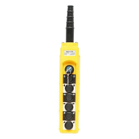 Telecomanda industriala cu 6 comenzi si contact general cu cheie 380V, Cod: BK81320, Brand: BRECKNER GERMANY