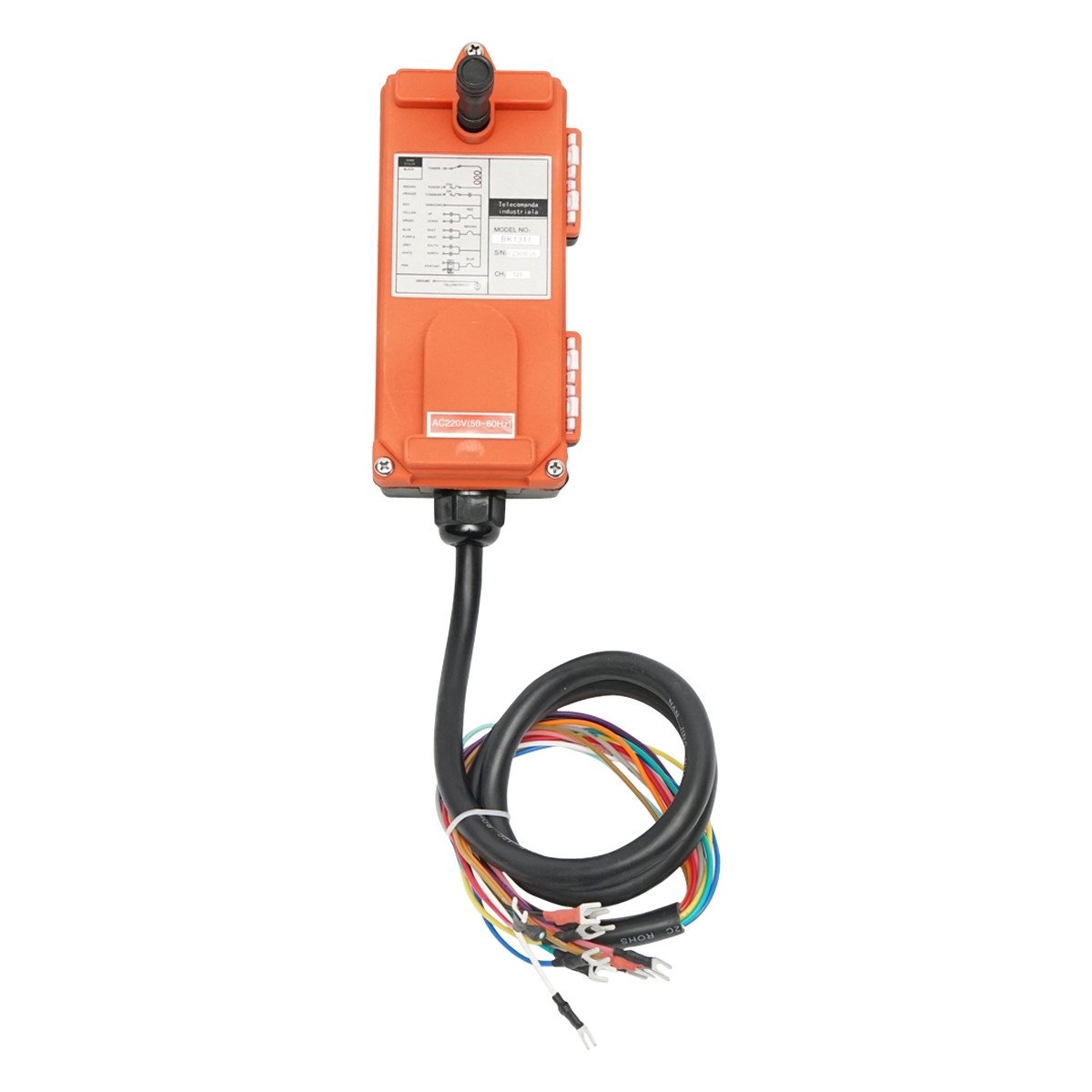 Telecomanda industriala wireless cu 6 comenzi AC 220V si protectie la apa, Cod: BK81311, Brand: BRECKNER GERMANY - 3 | YEO