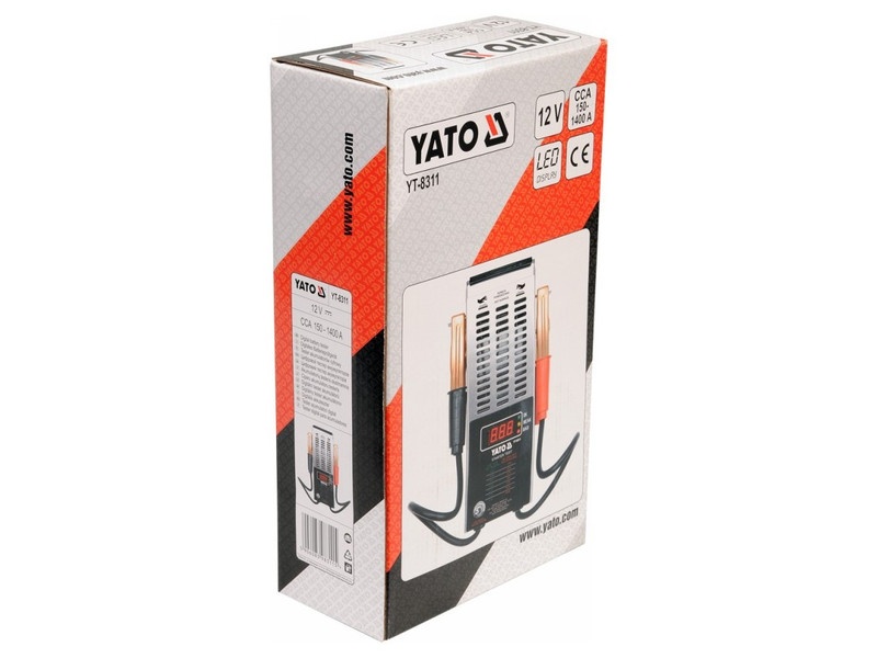 Tester baterie YATO 12V digital CCA 150-1400A - 1 | YEO