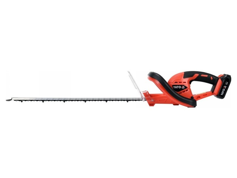 Trimmer pentru gard viu fără fir YATO 560 mm 18 V (1 x baterie 2.0 Ah + încărcător) - 1 | YEO