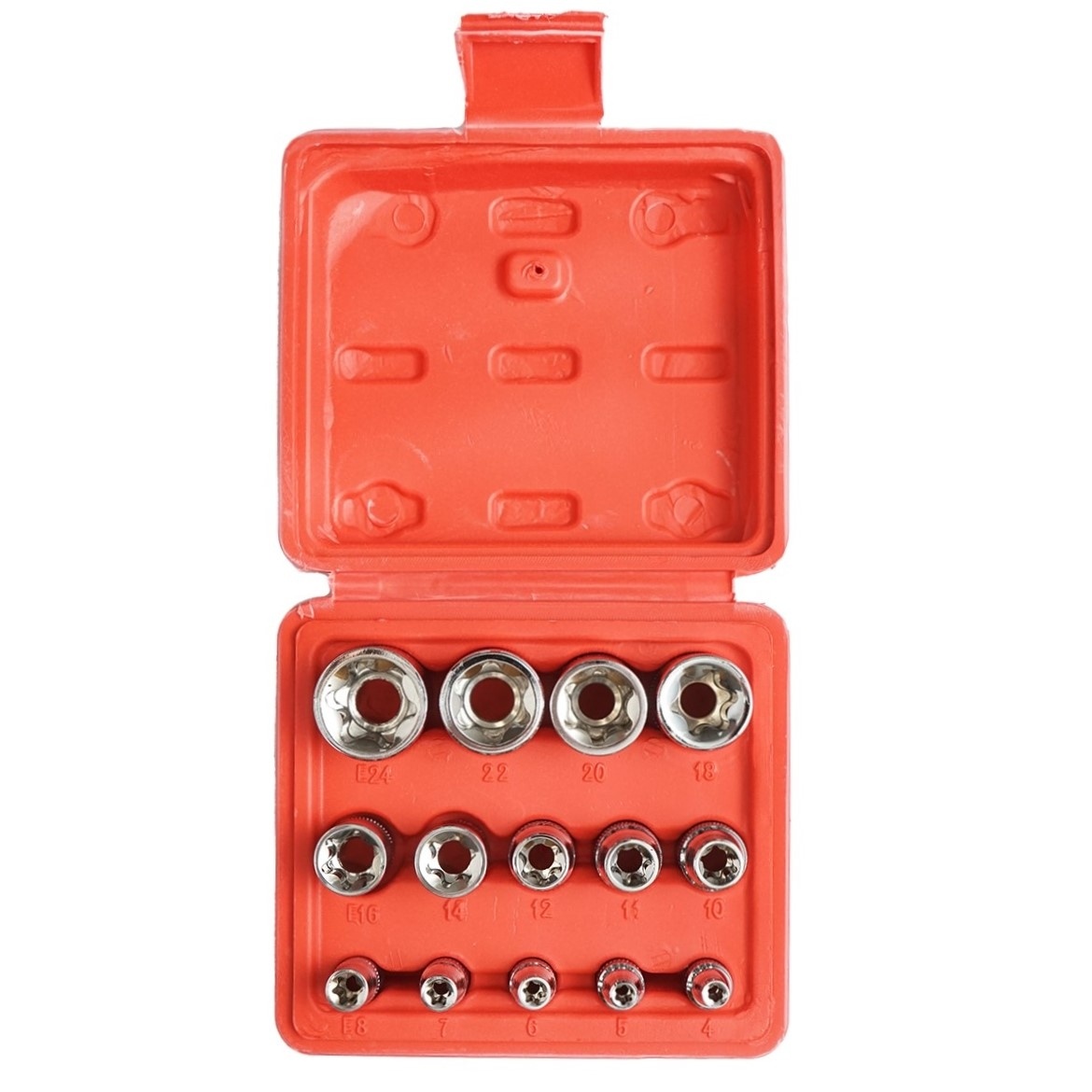 Trusa chei tubulare E-Torx 14 piese , Cod: BK80614, Brand: BRECKNER GERMANY - 2 | YEO