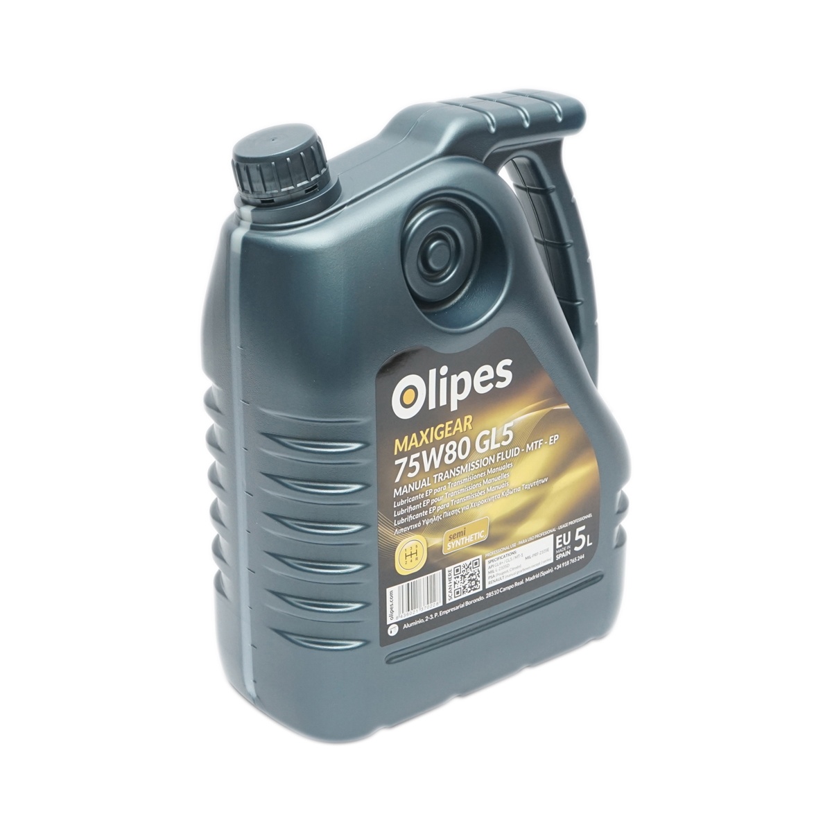 Ulei Olipes MAXIGEAR 75W80 GL-5 cutie viteze 5L, Cod: OL7580GL5/5, Brand: OLIPES - 1 | YEO