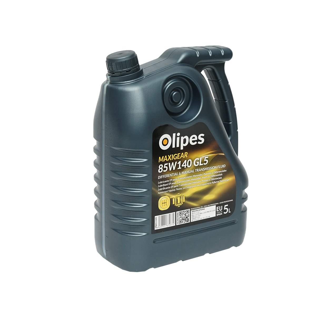 Ulei Olipes MAXIGEAR 85W140 GL-5 cutie viteze 5L , Cod: OL85140GL5/5 , Brand: OLIPES - 1 | YEO