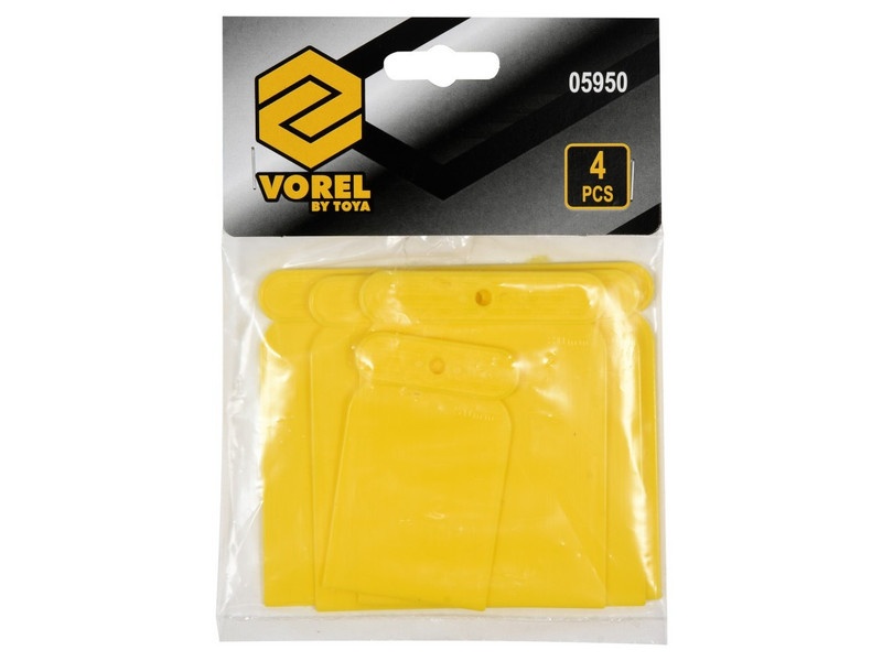 VOREL Set de spatule japoneze 4 bucăți 50-120 mm plastic - 2 | YEO