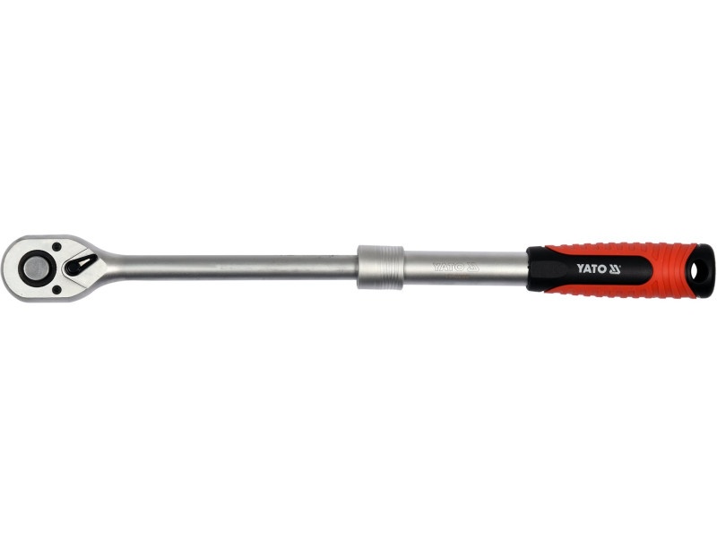 YATO arbore de acționare cu clichet 1/2" 305-445 mm 72T telescopic Crv - 1 | YEO