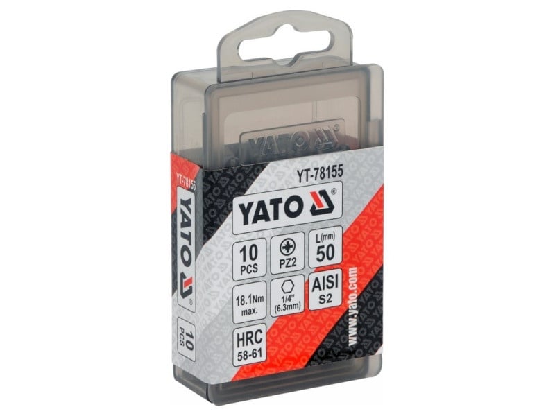 YATO Bithegy PZ2 x 50 mm (10 buc) - 2 | YEO