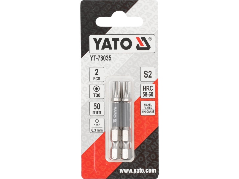 YATO Bithegy T30 x 50 mm (2 buc)