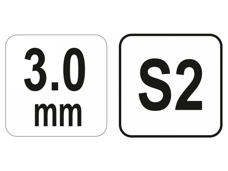 YATO Cheie Allen 3,0 mm / 13 x100 mm S2