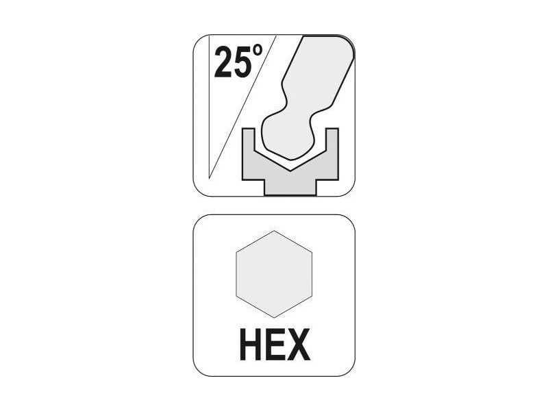 YATO Cheie hexagonală cu bilă cheie T 10 mm / 22 x 200 mm S2 - 1 | YEO