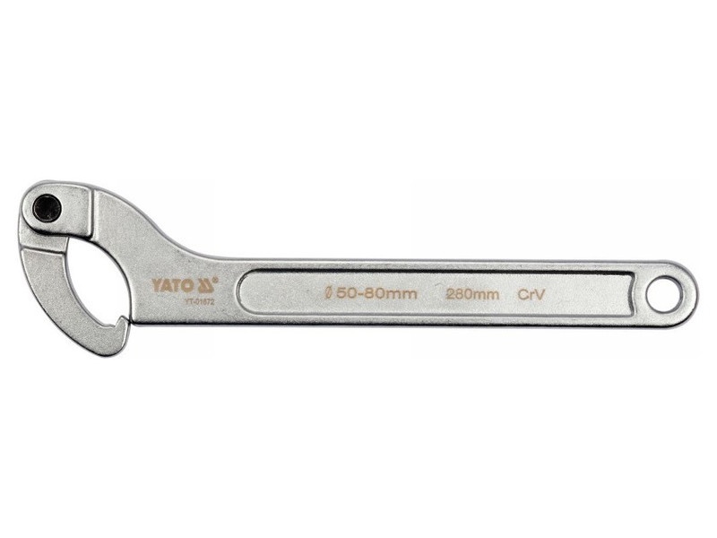 YATO Cheie reglabilă 50-80 mm / 280 mm CrV