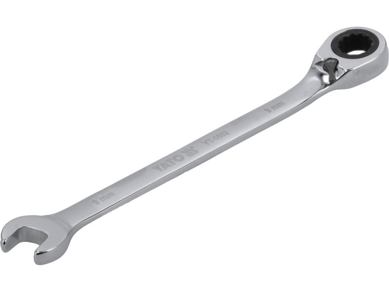 YATO Cheie stea cu clichet 9 mm / 150 mm 72T CrV - 2 | YEO