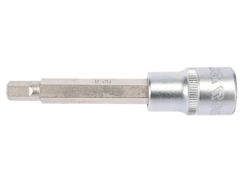 YATO Cheie tubulară cu bit lung Imbus 1/2" 8 mm CrV - 1 | YEO