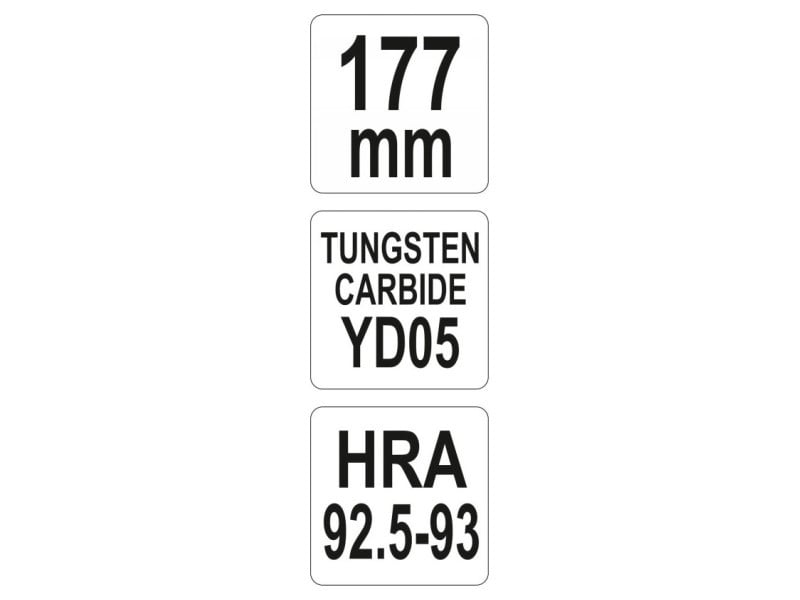 YATO Cutter de sticlă cu lubrifiant 177 mm