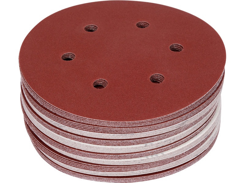 YATO Disc de fixare Velcro 150 mm / P180 6 găuri (50 buc)