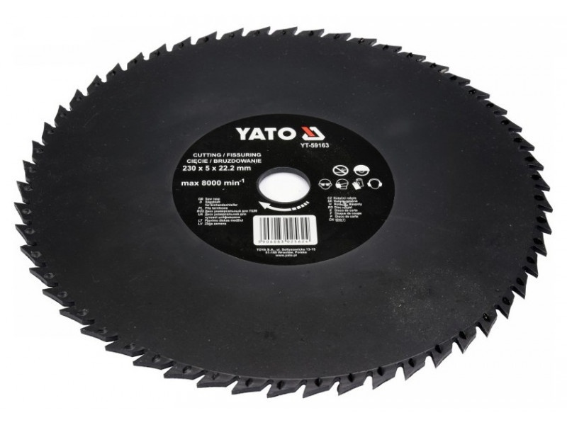 YATO Disc de tăiere cu bilă cu clichet 230 mm - 1 | YEO