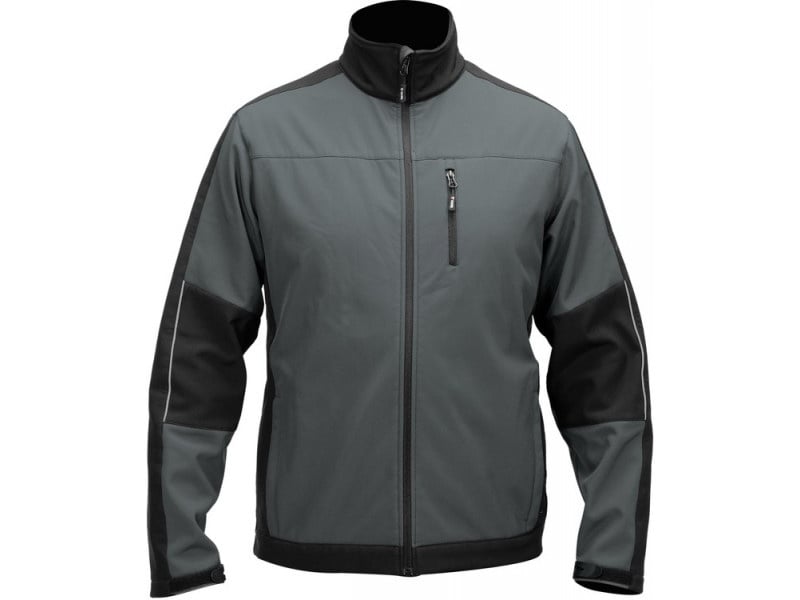 YATO Jachetă de protecție softshell de lucru gri-negru mărimea M 3 buzunare - 2 | YEO