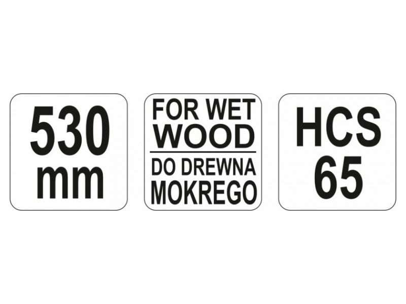 YATO Lamă de ferăstrău pentru lemn umed 530 mm - 2 | YEO