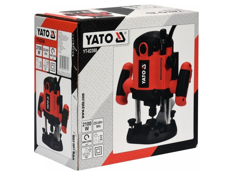 YATO Mașină de frezat superioară 2100W - 2 | YEO