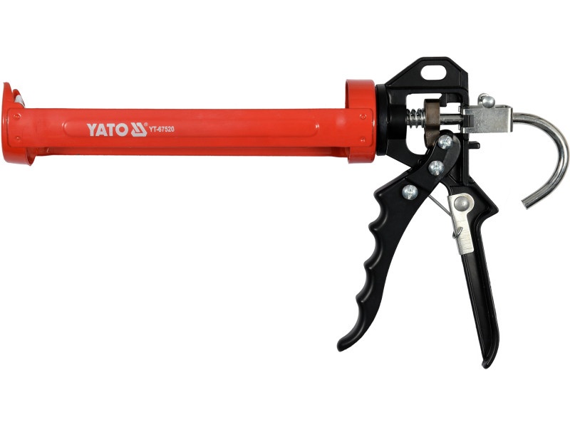 YATO Pistol de chit 300 ml aluminiu deschis