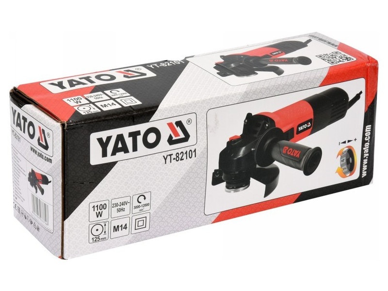 YATO Polizor unghiular 125 mm 1100 W viteză variabilă - 3 | YEO