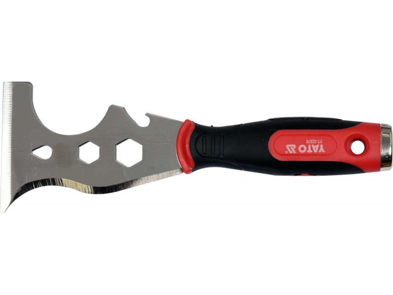 YATO Scraper spatulă multifuncțională inox + 4 vârfuri bit