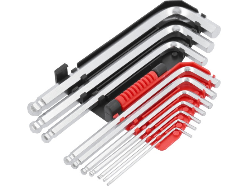 YATO Set chei Allen 10 bucăți 2,0-12 mm CrV - 4 | YEO
