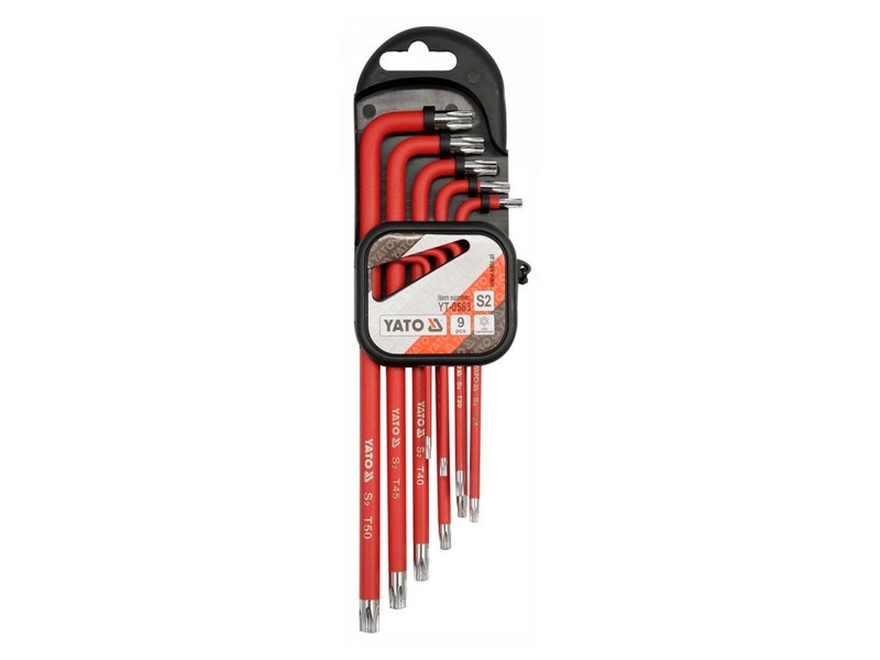 YATO Set de chei Torx 9 piese T10-T50 S2