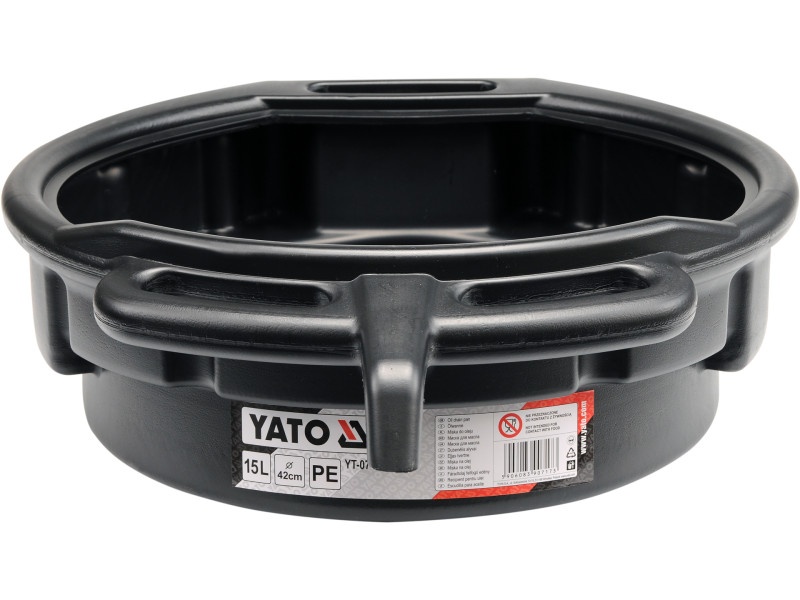YATO Tigaie de colectare a uleiului uzat 420 mm / 15 l - 1 | YEO
