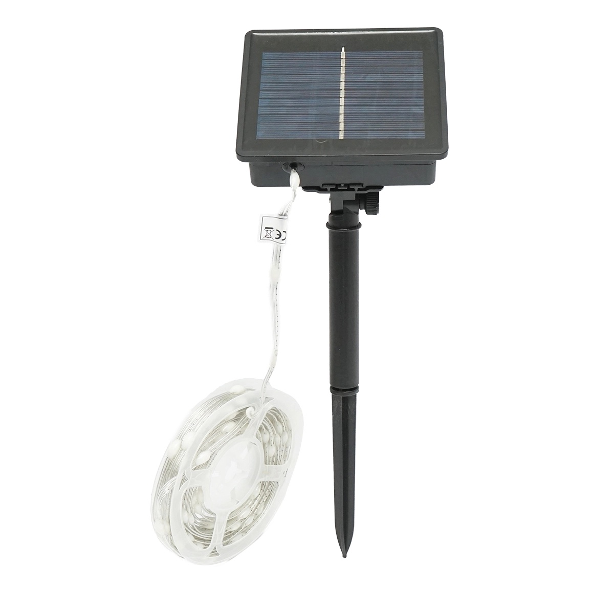 Banda LED cu panou solar 5V, 5m, telecomanda RGB+IC IP65 , Cod: BK79083, Brand: BRECKNER GERMANY