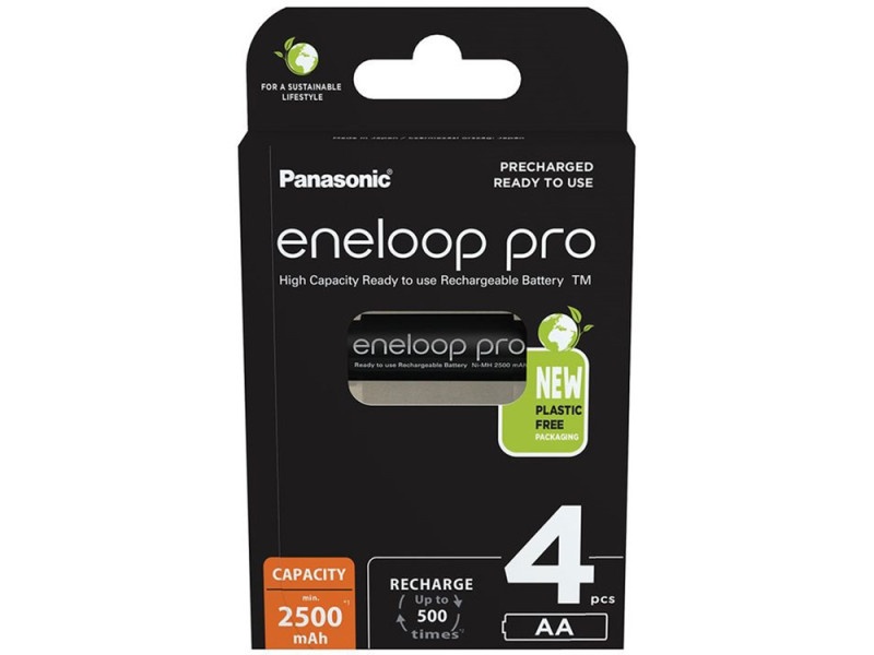 Baterie ENELOOP PRO AA/pencil 1.2 V 2500 mAh (4 buc)