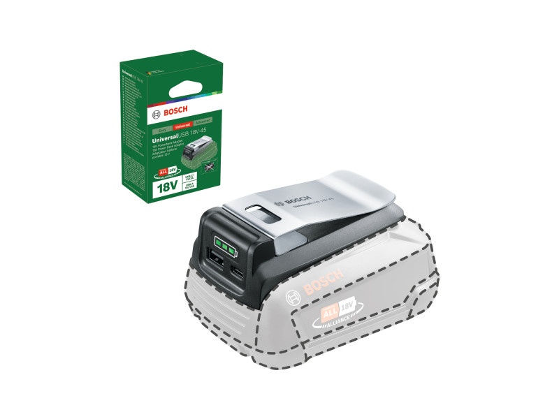 BOSCH Adaptor de baterie cu funcție powerbank UniUSB 18V-15 - 2 | YEO