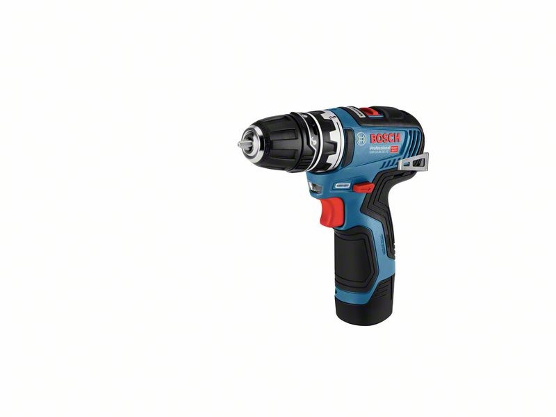 BOSCH burghiu fără fir GSR 12V-35 FC (2 baterii de 3.0 Ah, set complet în L-boxx)